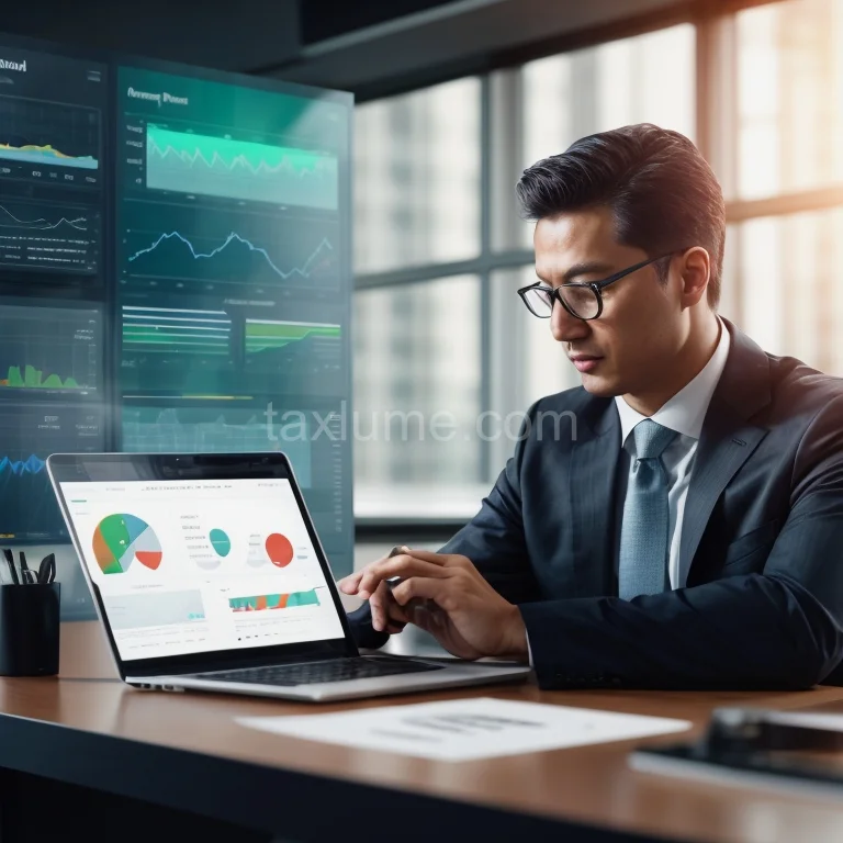 TaxLume Dashboard-Ansicht